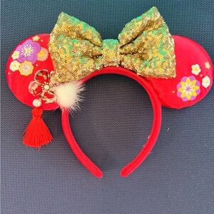 2022 Disneyland Lunar New Year Minnie Mouse Ears Headband